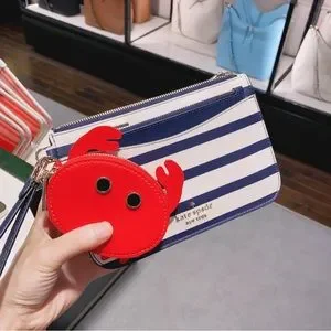 kate spade Bags Kate Spade Pinch Me Crab Wristlet Set Poshmark - Main Image